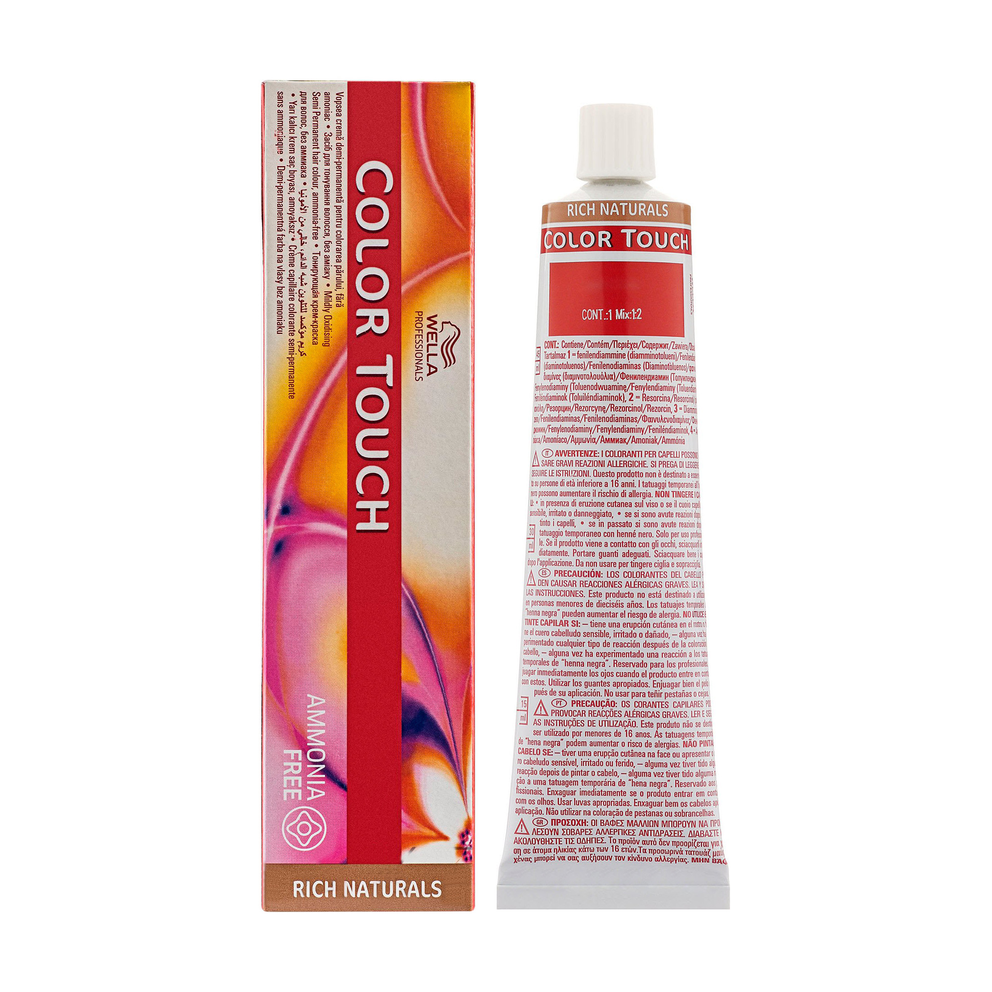 Безаміачна тонувальна крем-фарба для волосся Wella Professionals Color Touch Rich Naturals 5/97, 60 мл